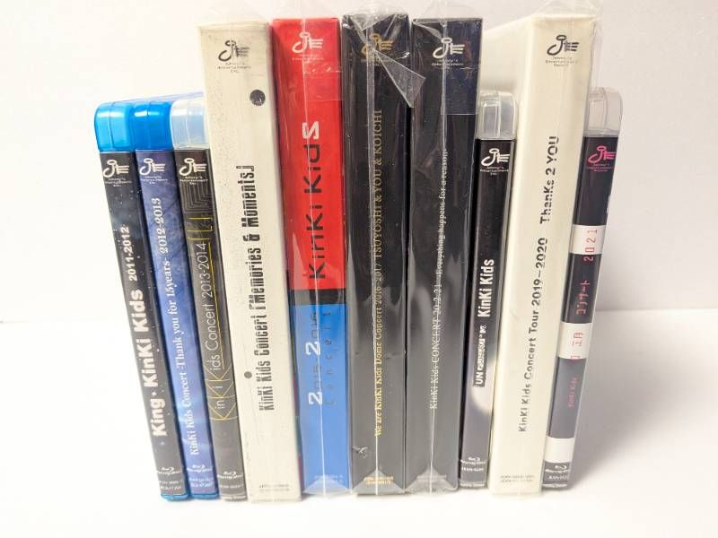 KinKiKids コンサートDVD BluRay まとめ売り DOMOTO KinKi Kids コンサートBlu-ray 10点セット まとめ売り 2011