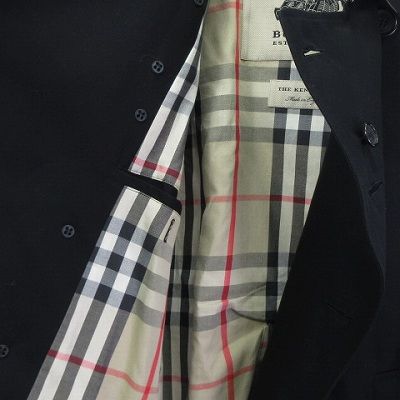 バーバリー BURBERRY 美品 THE KENSINGTON トレンチコート ショート