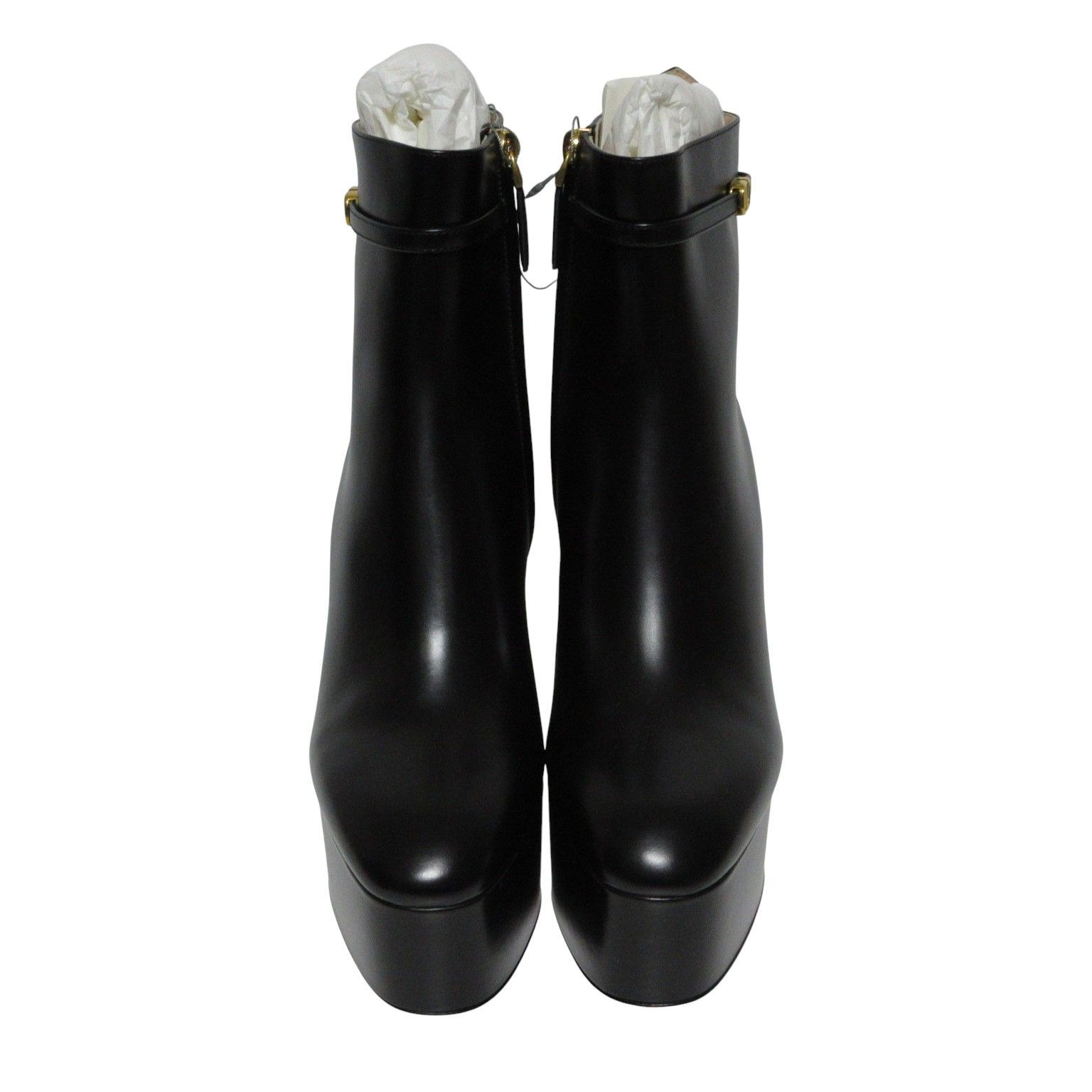 新品ヴァレンティノVロゴ シグネチャー カーフスキン アンクル ブーツ