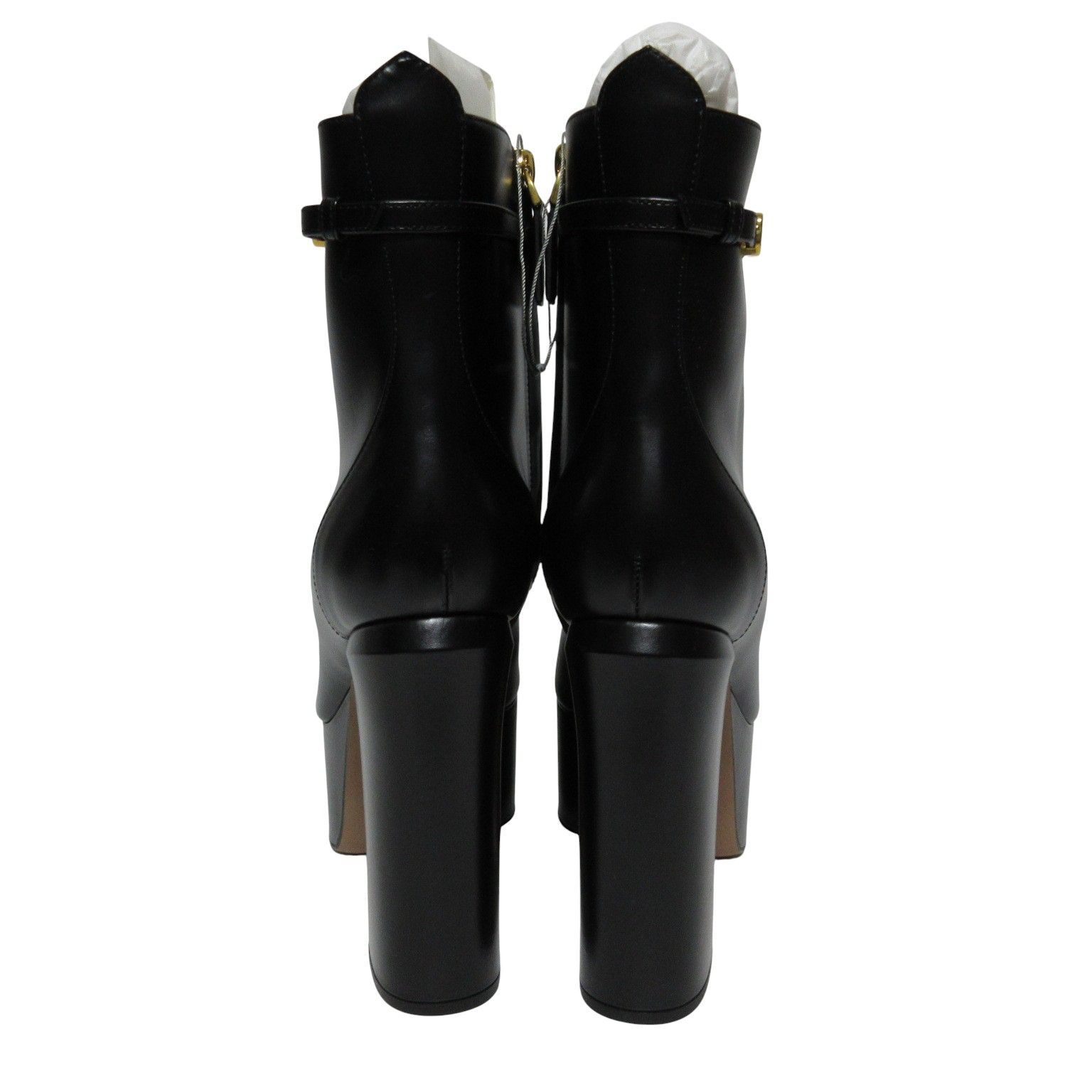 新品ヴァレンティノVロゴ シグネチャー カーフスキン アンクル ブーツ