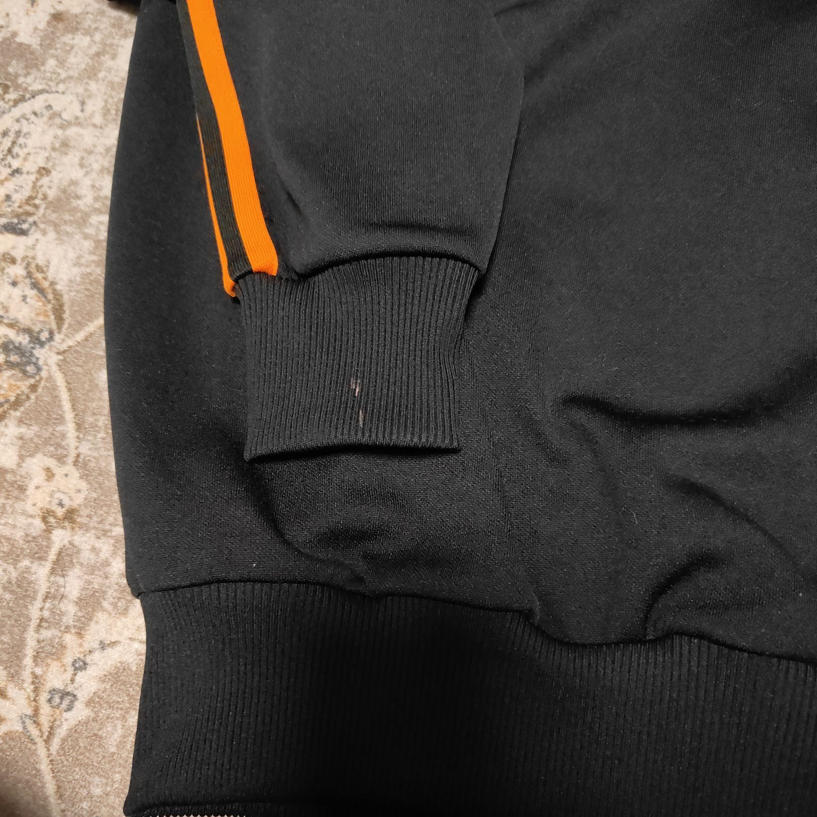 ビンテージ　ADS-4Fアディダス ジャージ上下セット オレンジ/ブラック ビンテージ ADS-4Fアディダス ジャージ上下セット オレンジ/ブラック