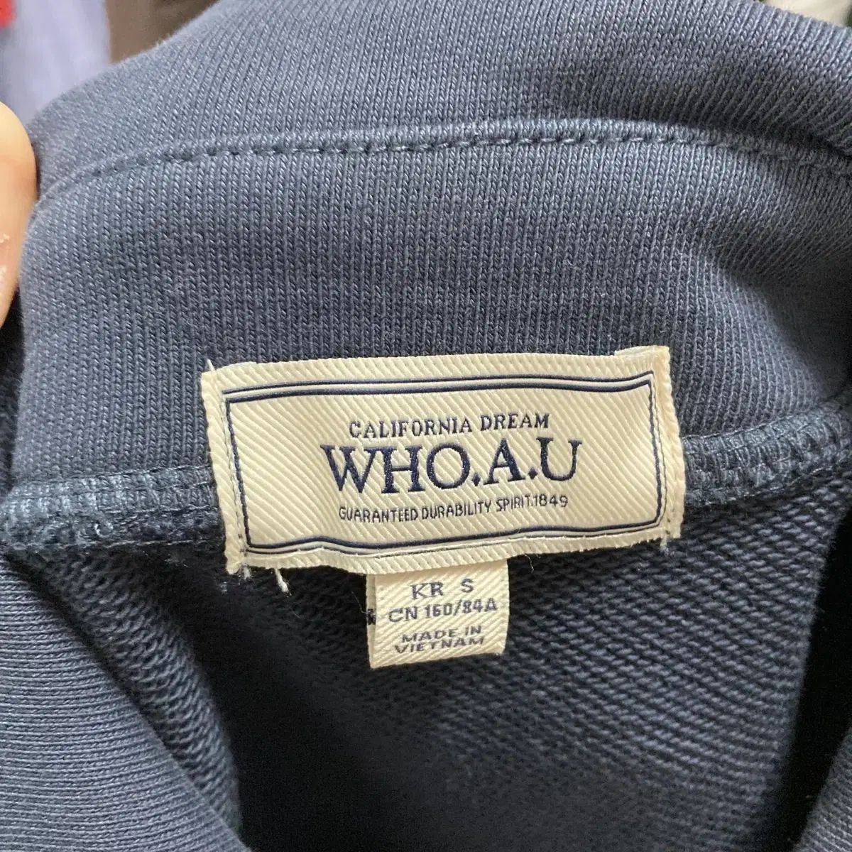 WHO.A.U 2022 レディーススタジャン ネイビー S ヴィンテージ - メルカリ