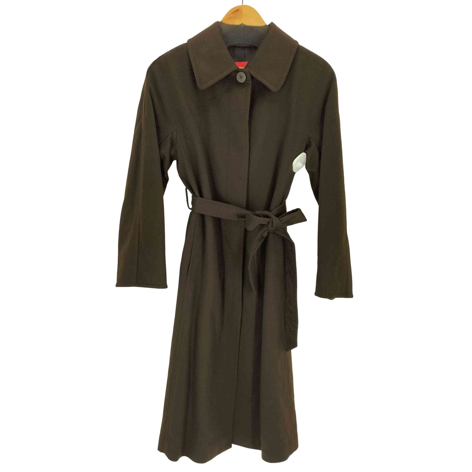 ピエールカルダン pierre cardin ベルト付き ステンカラーコート