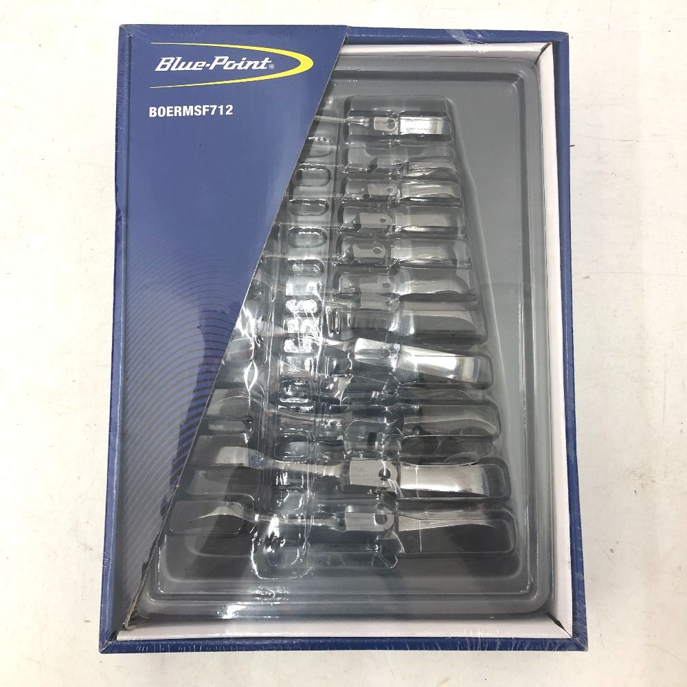 Blue-Point ブルーポイント スタッビーフレックス コンビネーションラチェットレンチ 12本セット 8～19 mm 12角