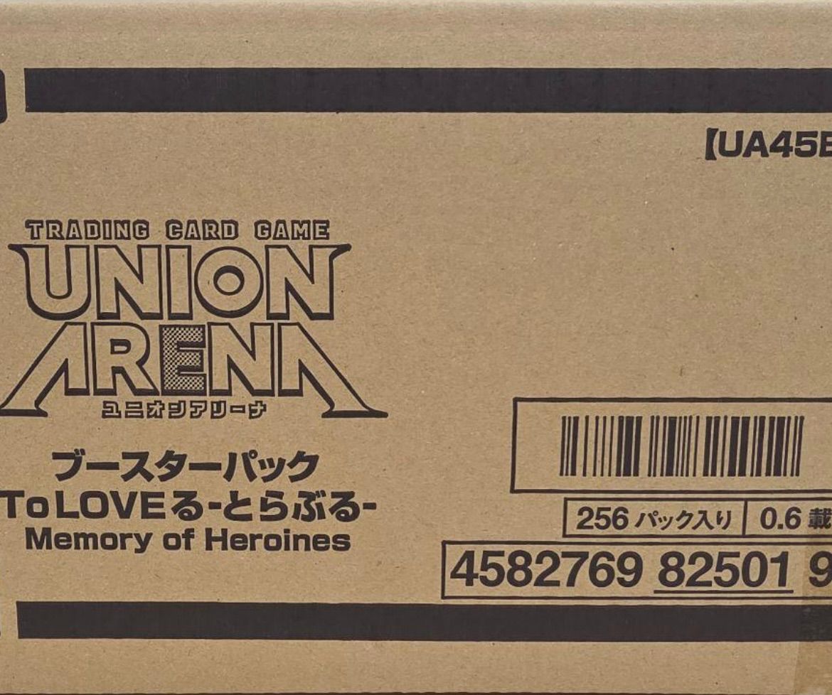 カートン UNION ARENA ユニオンアリーナ ブースターパック To LOVEる-とらぶる- Memory of Heroines 16 BOX入り 1 BOX