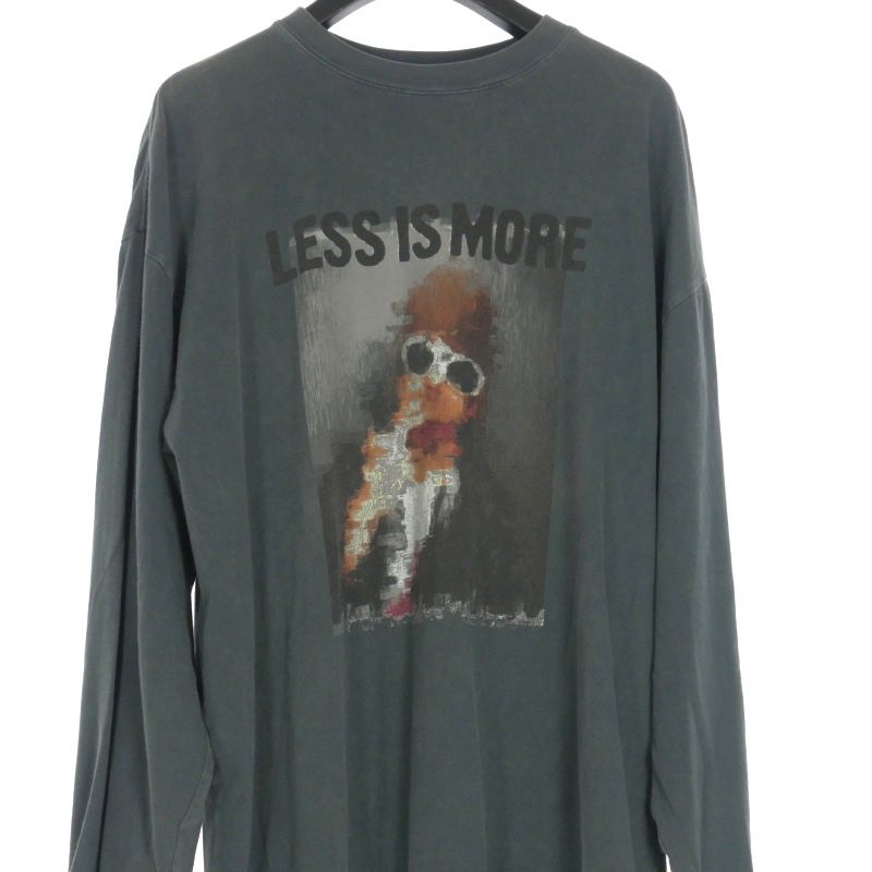 レミレリーフ REMI RELIEF 23AW LESS IS MORE L/S T-SH ロングスリーブ