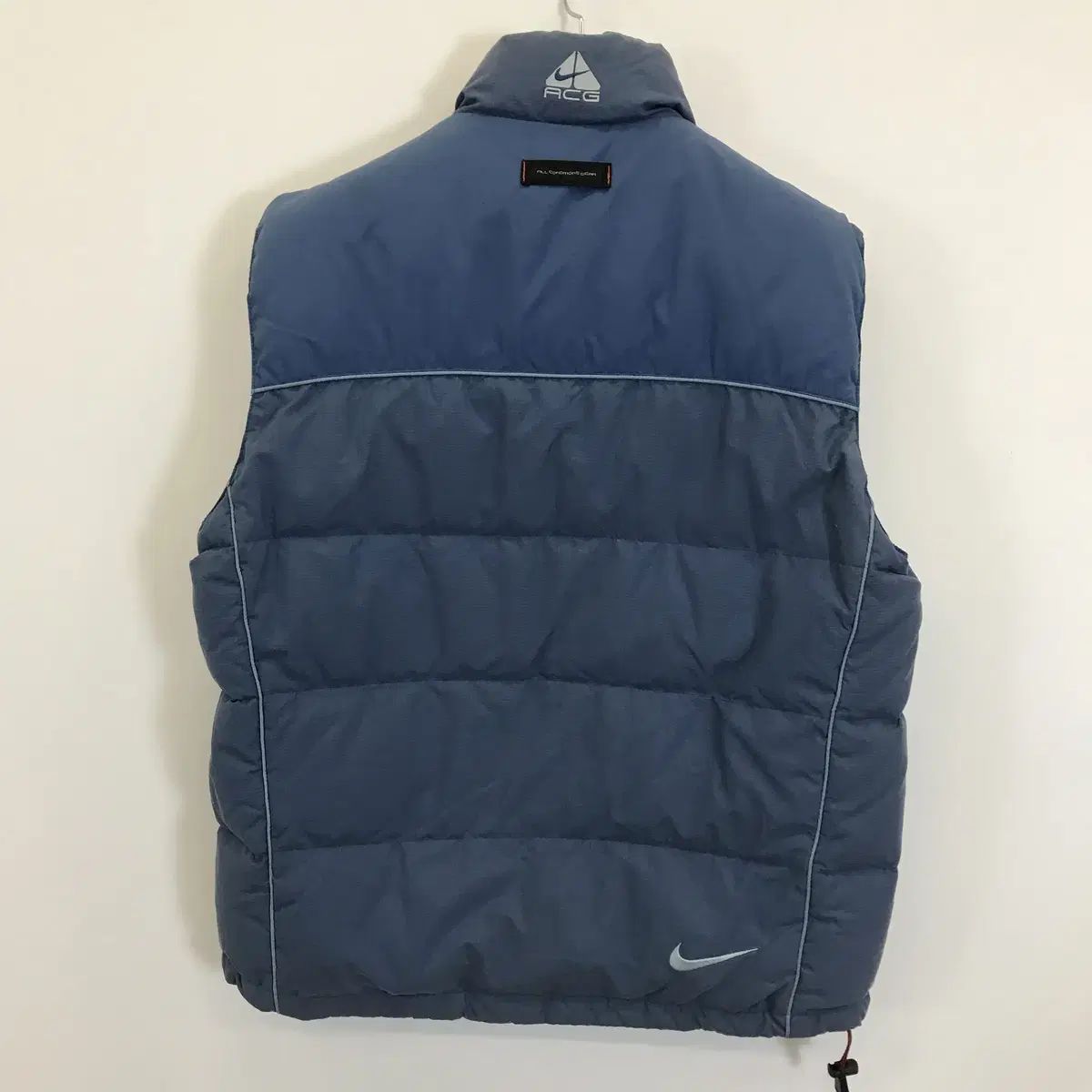 ナイキ ACG 必須アイテム ダックダウンベスト ウォッシュドブルー 105