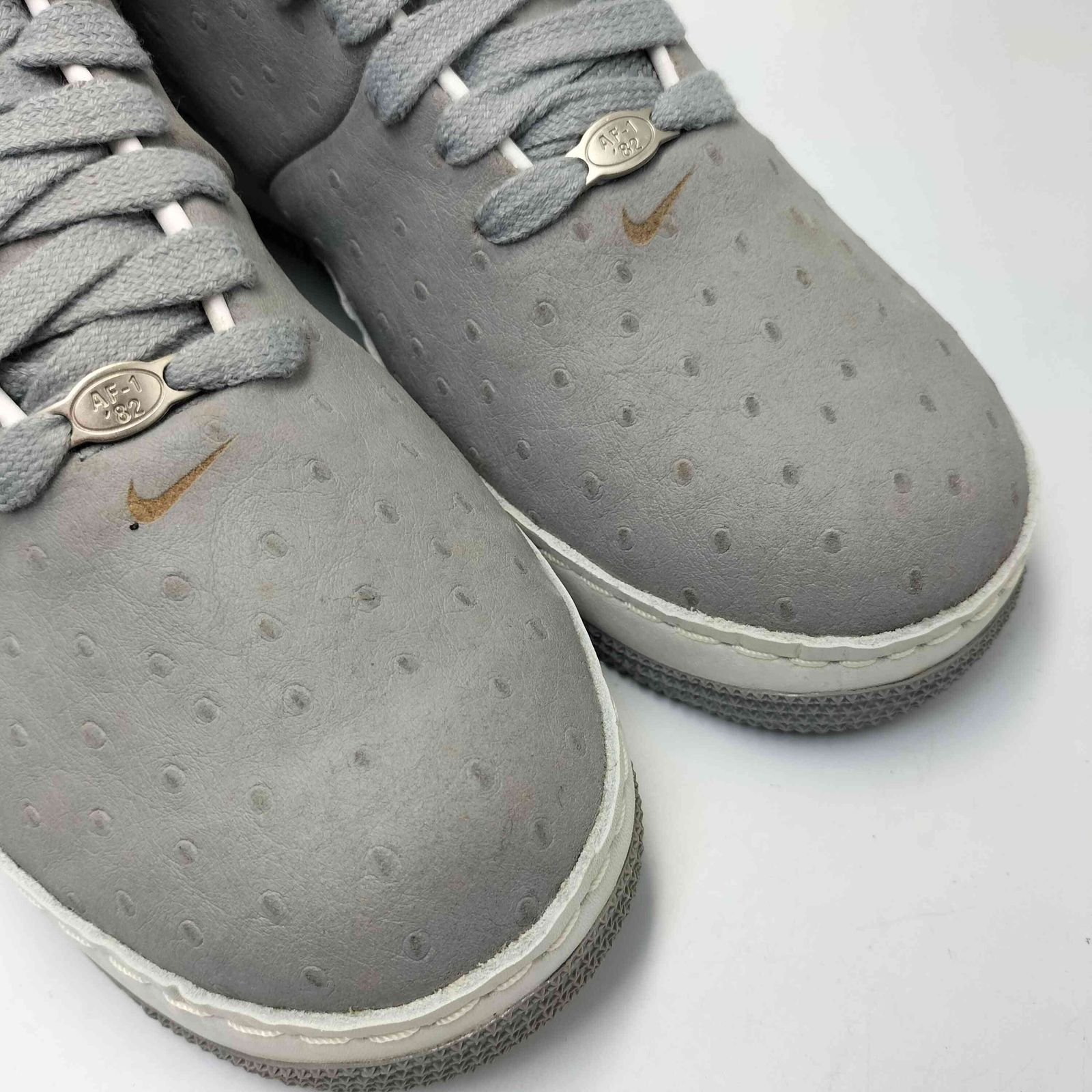 ナイキ NIKE Air Force 1 Low Supreme Seamless Ostrich Stealth エア