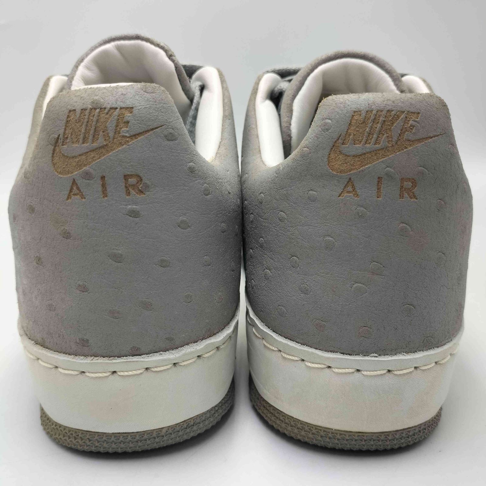 ナイキ NIKE Air Force 1 Low Supreme Seamless Ostrich Stealth エア