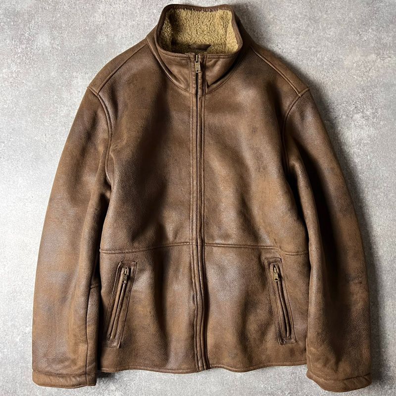 00s Columbia ボア ライナー フェイク ムートン ジャケット L / 00年代