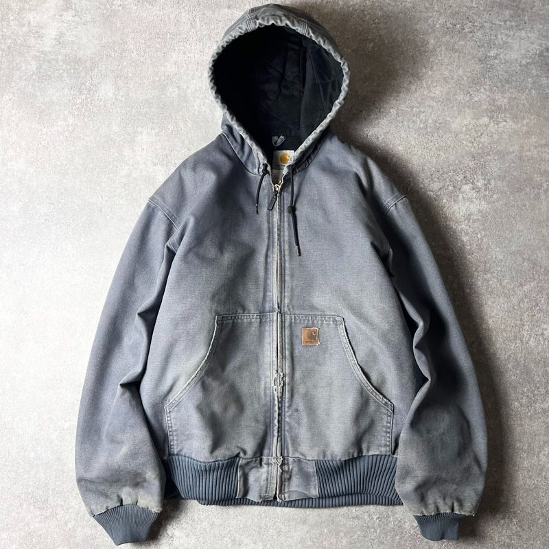 雰囲気系 90s Carhartt 中綿 キルティング ライナー ダック アクティブ