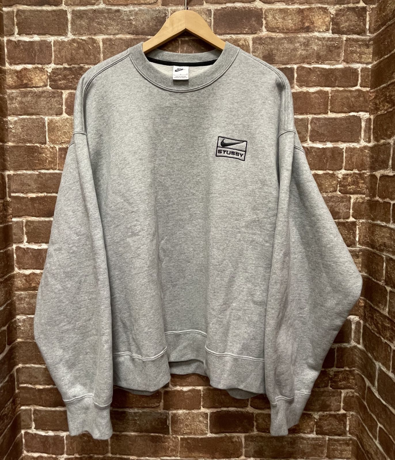 Stussy NIKE Fleece Crew ステューシー ナイキ コラボ フリース クルー
