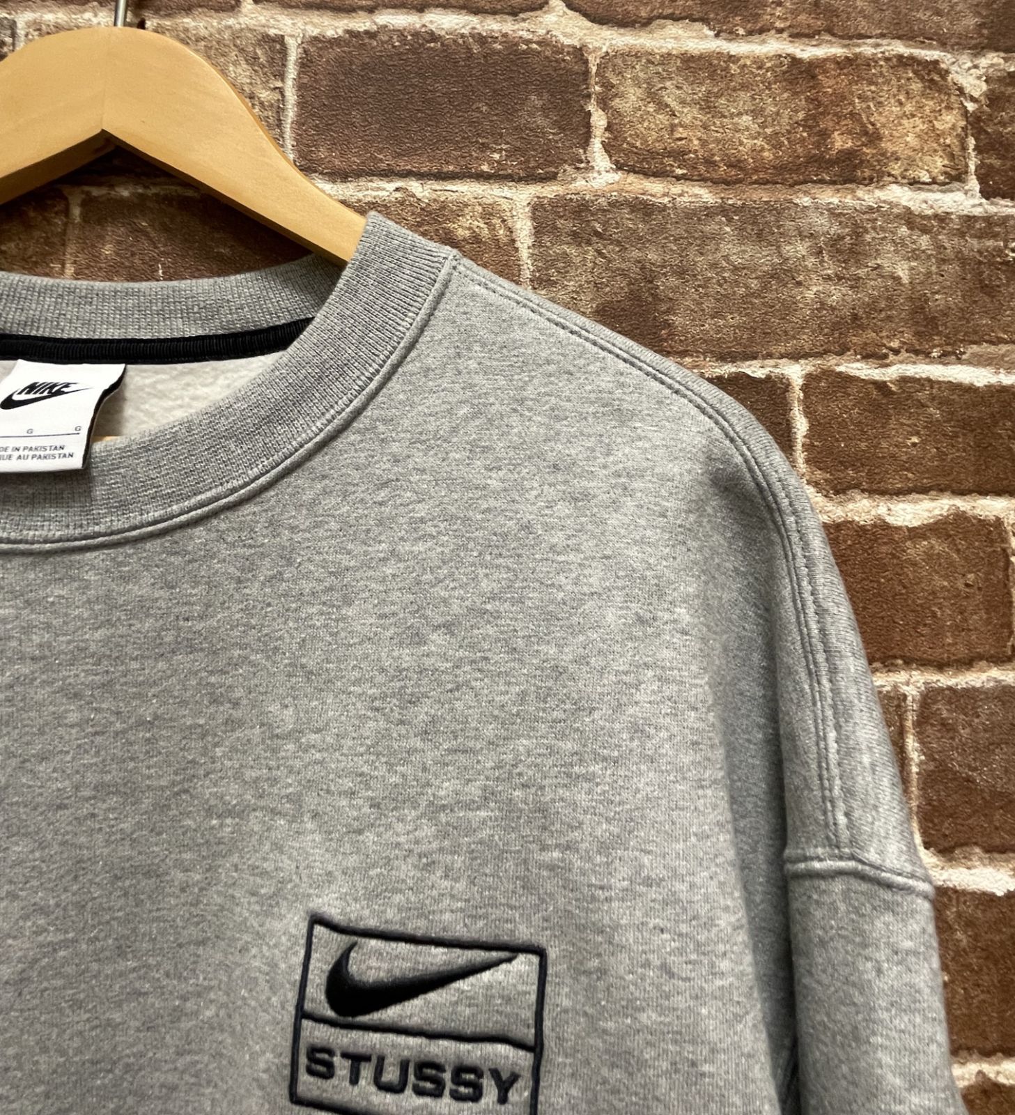 Stussy NIKE Fleece Crew ステューシー ナイキ コラボ フリース クルー