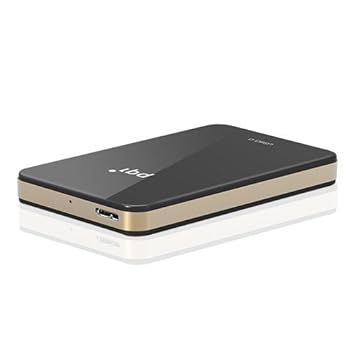PQI Japan 2.5インチ ポータブルHDD H567V Plus 1TB ブラック HD567VPBK-1T