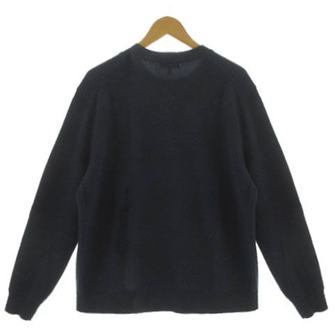 【中古】セオリー Theory CREW NECK SFW SOFTFELTED WOOL セーター ネイビー 紺 M メンズ セオリー Theory CREW NECK SFW SOFTFELTED WOOL セーター ネイビー 紺 M