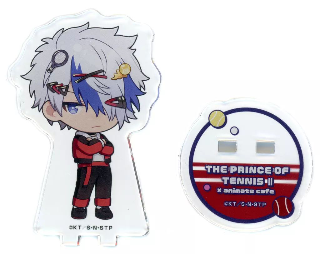 新テニスの王子様　テニプリフェスタ　お名前アクリルバッジ　越知月光　セット 中古】アクリルスタンド・アクリルパネル 越知月光 「新テニスの王子様
