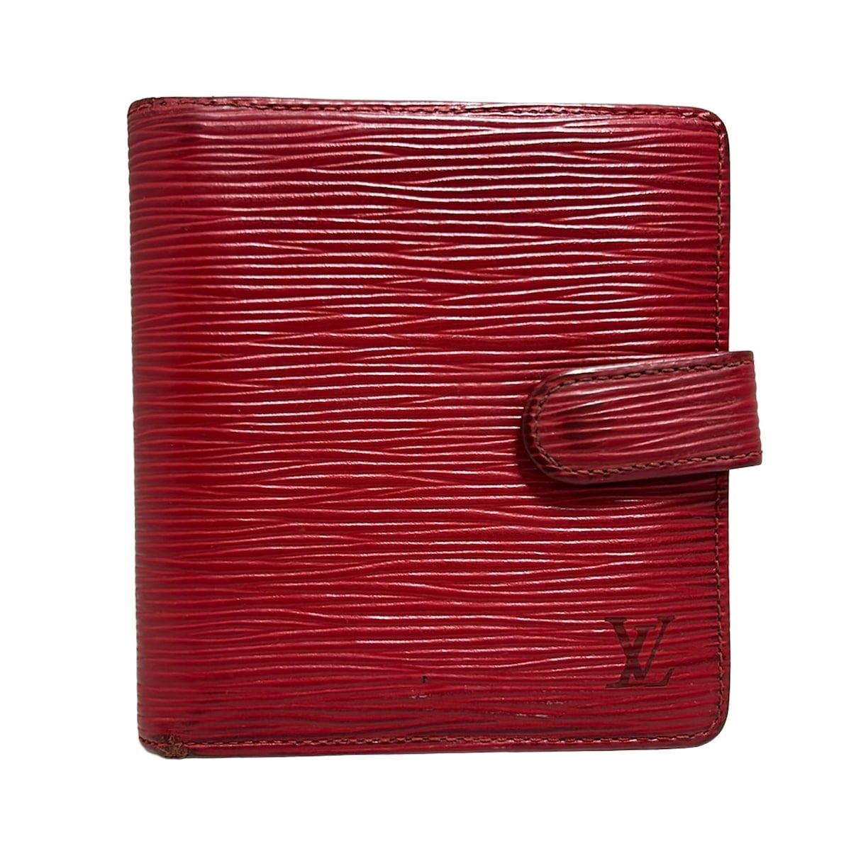 LOUIS VUITTON(ルイヴィトン) 2つ折り財布 エピ ポルトビエコンパクト