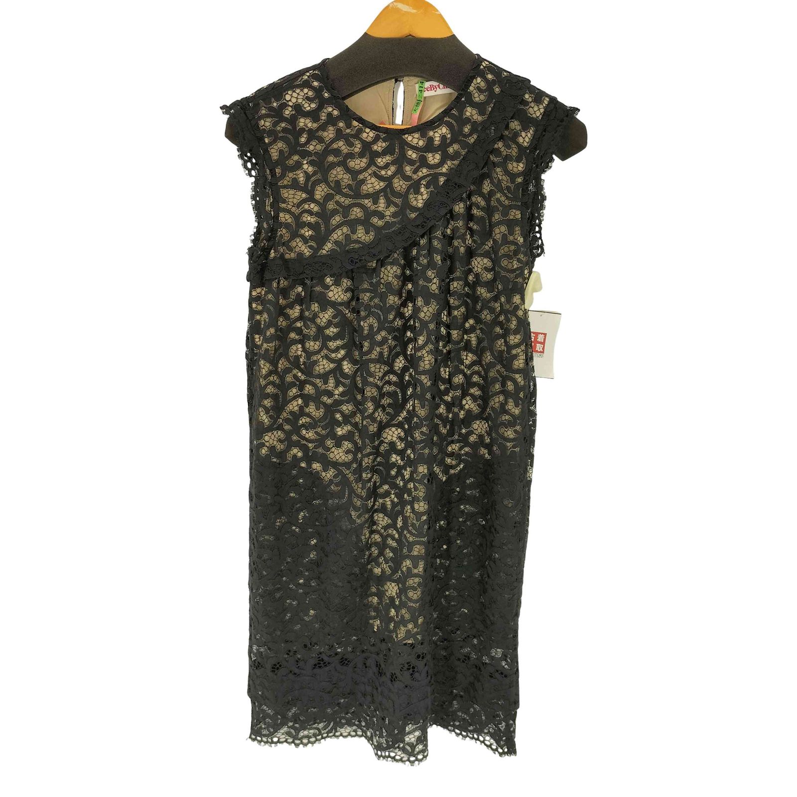 シーバイクロエ SEE BY CHLOE カットワーク ノースリーブワンピース