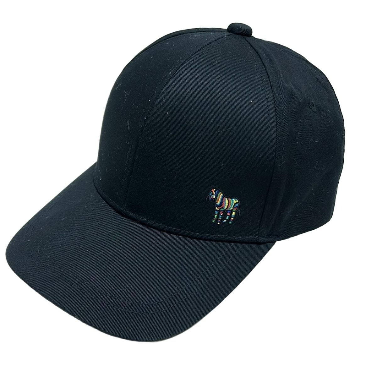 PaulSmith ポールスミス キャップ F 黒 マルチ コットン