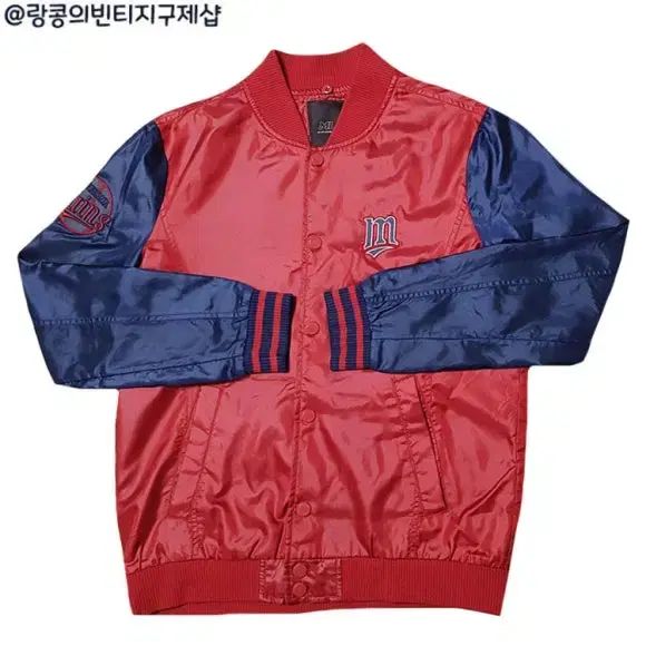 ぬ　Twins MLBジャケット ネイビー/レッド MLB ストリート TWINS ツインズ 野球 ジャケット - メルカリ
