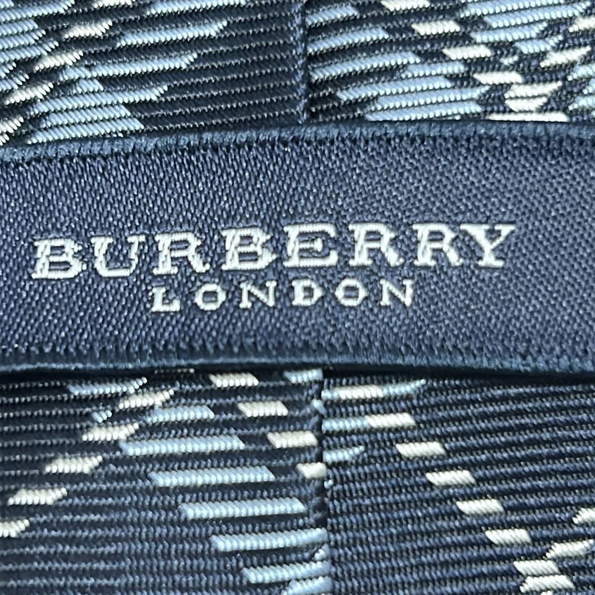 Burberry LONDON(バーバリーロンドン) ネクタイ メンズ ダークネイビー