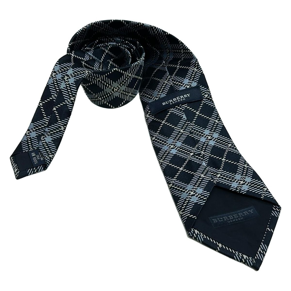 Burberry LONDON(バーバリーロンドン) ネクタイ メンズ ダークネイビー