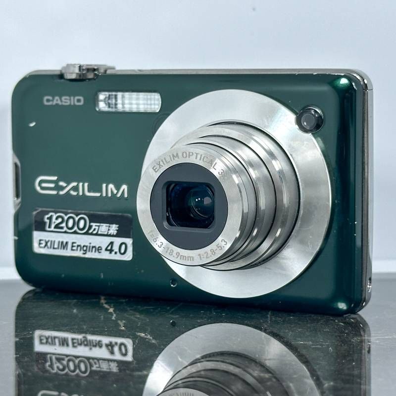 CASIO EXILIM EX-S12 ブラック 1210万画素 超薄型 光学3倍ズーム HD