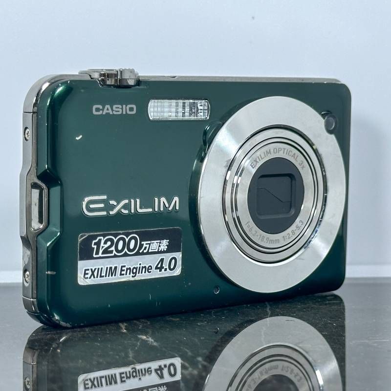 CASIO EXILIM EX-S12 ブラック 1210万画素 超薄型 光学3倍ズーム HD