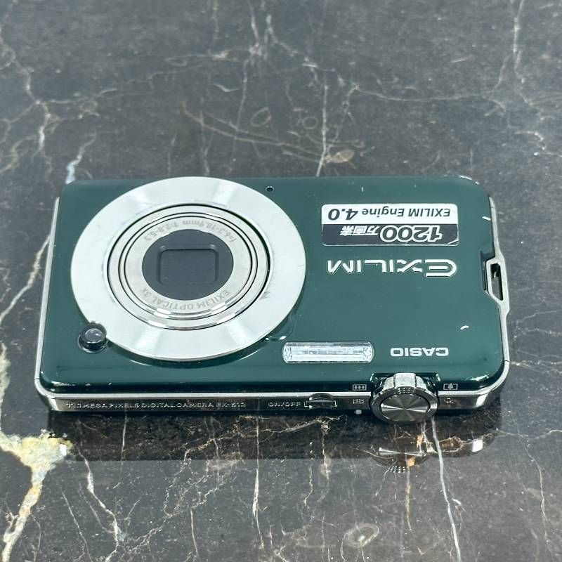 CASIO EXILIM EX-S12 ブラック 1210万画素 超薄型 光学3倍ズーム HD