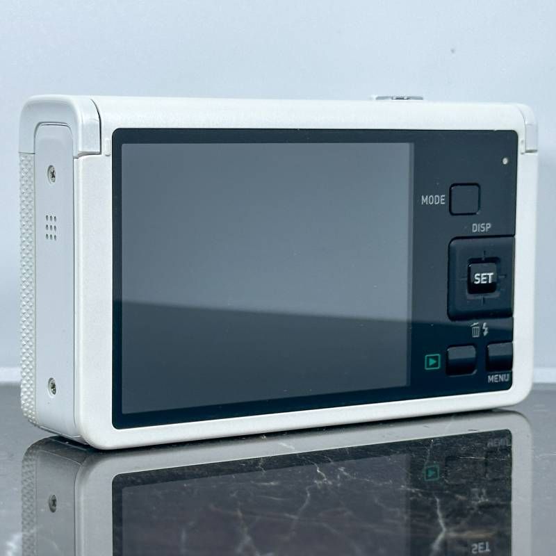 CASIO EXILIM EX-ZR70 ホワイト 1610万画素 裏面CMOS 光学10倍ズーム