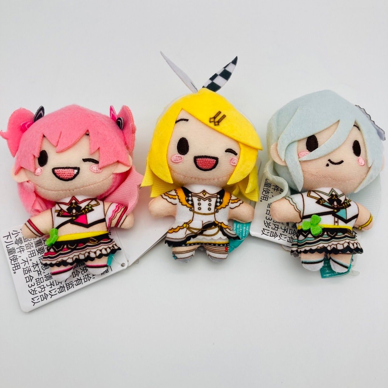 全3種 プロセカ ふわぷち モモジャン 桃井愛莉 日野森雫 鏡音リン