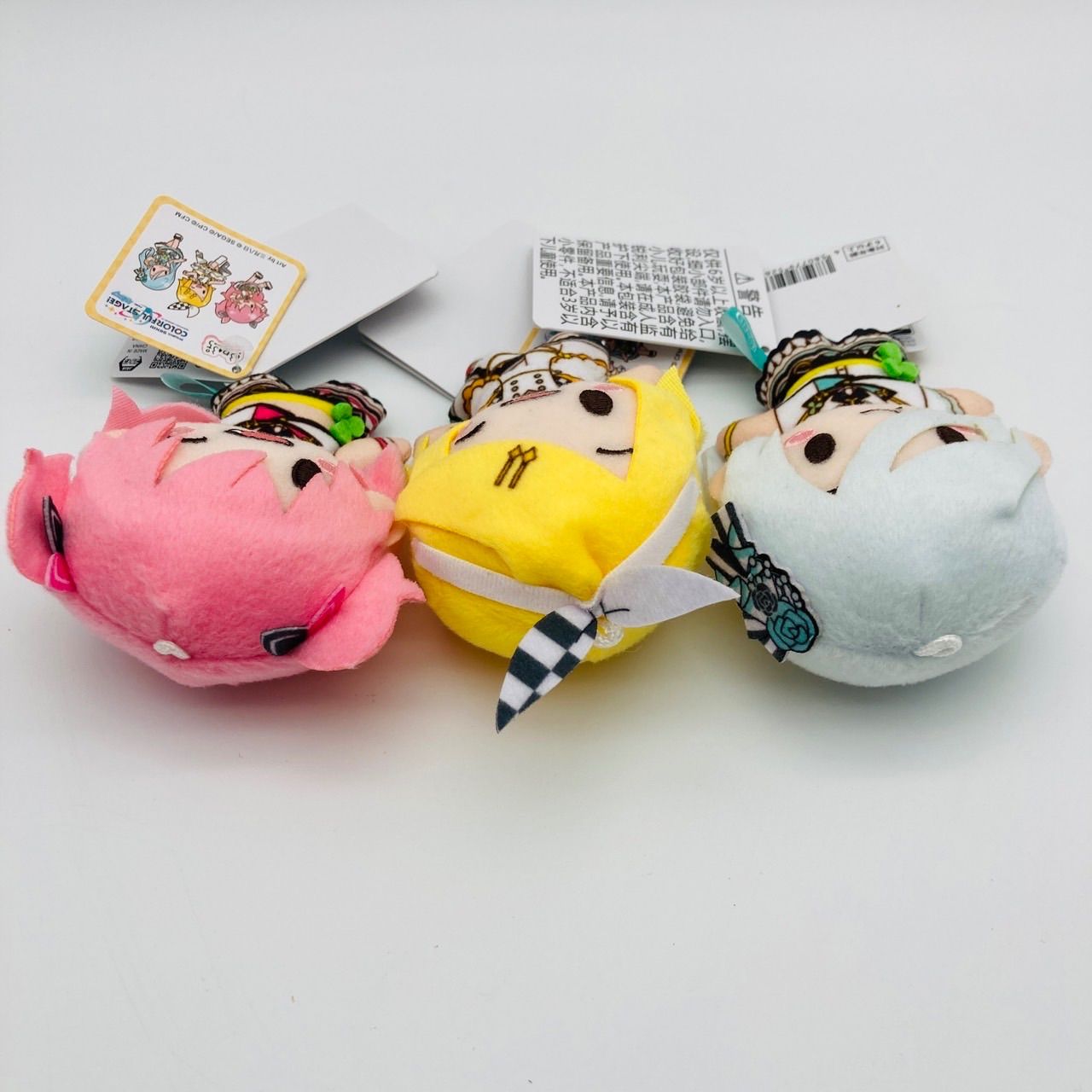 全3種 プロセカ ふわぷち モモジャン 桃井愛莉 日野森雫 鏡音リン