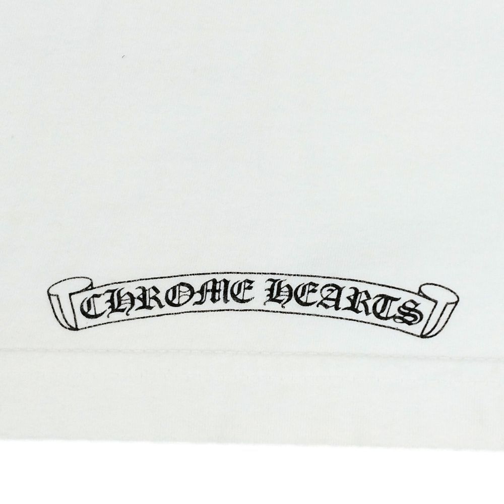 CHROME HEARTS クロムハーツ ネックロゴ クロス プリント ポケット