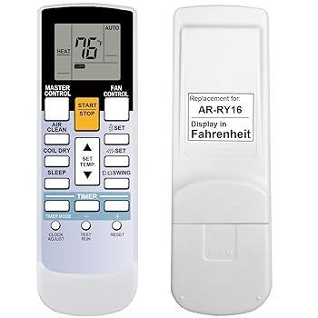 富士通エアコンの交換用リモコン AR-RY16は以下の機種に対応 24CL1 30CLX 30CLX1 36CLX1 ASU12R2 ASU24CL ASU24CL1 ASU24RLQ ASU24RLXQ ASU24RLX