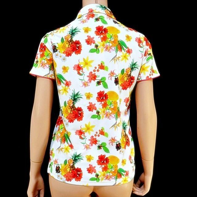 ME1-813☆//adidas/アディダス♪テーラーメイド*トロピカル柄*Lサイズ