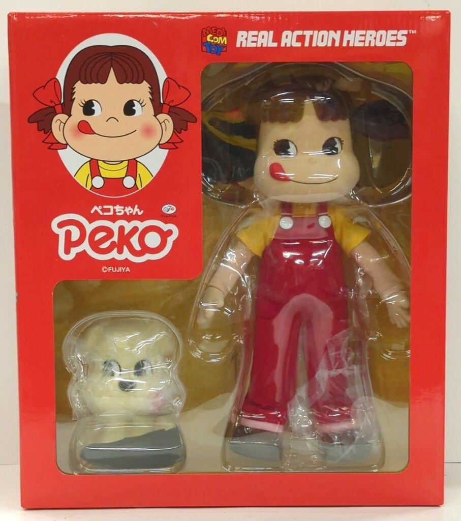 最高 メディコム・トイ REAL ACTION HEROES 不二家 ペコちゃん 733