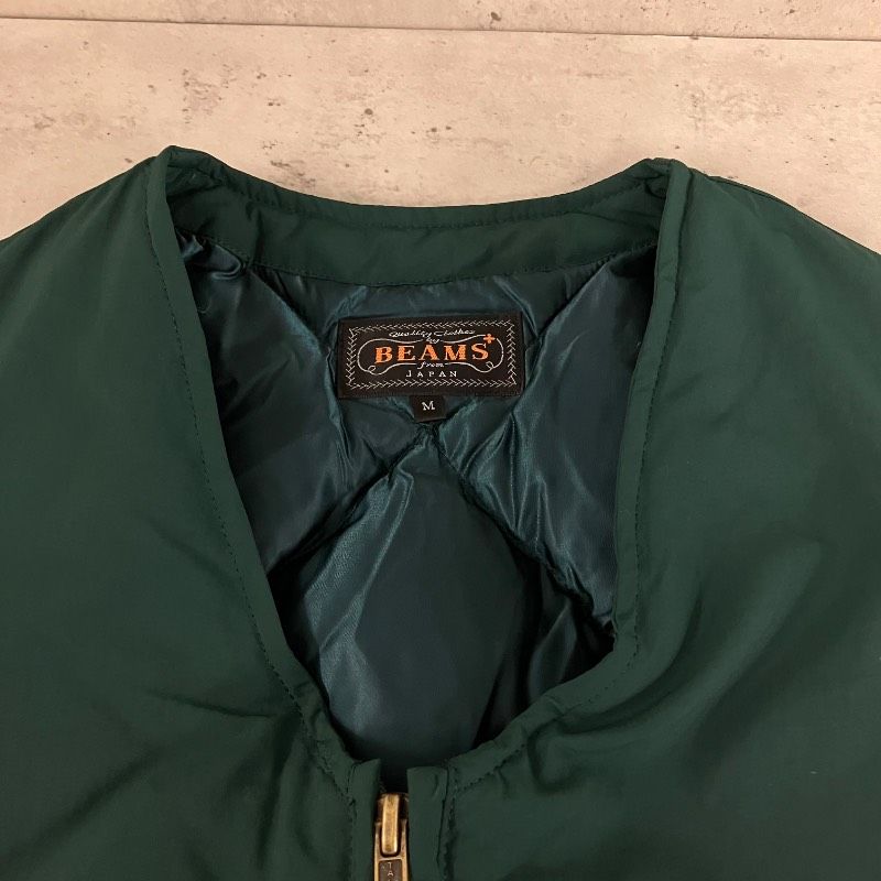 BEAMS+ BEAMS PLUS CORDURA PRIMALOFT ダウンベスト キルティング