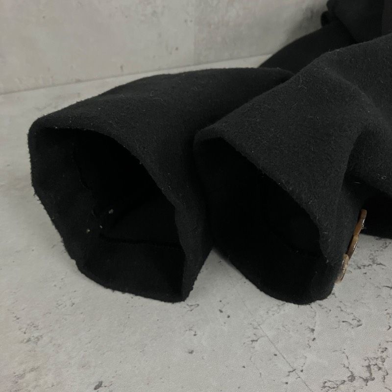 RESEXXY レディライク ロングコート ダブルブレスト ブラック 黒 F