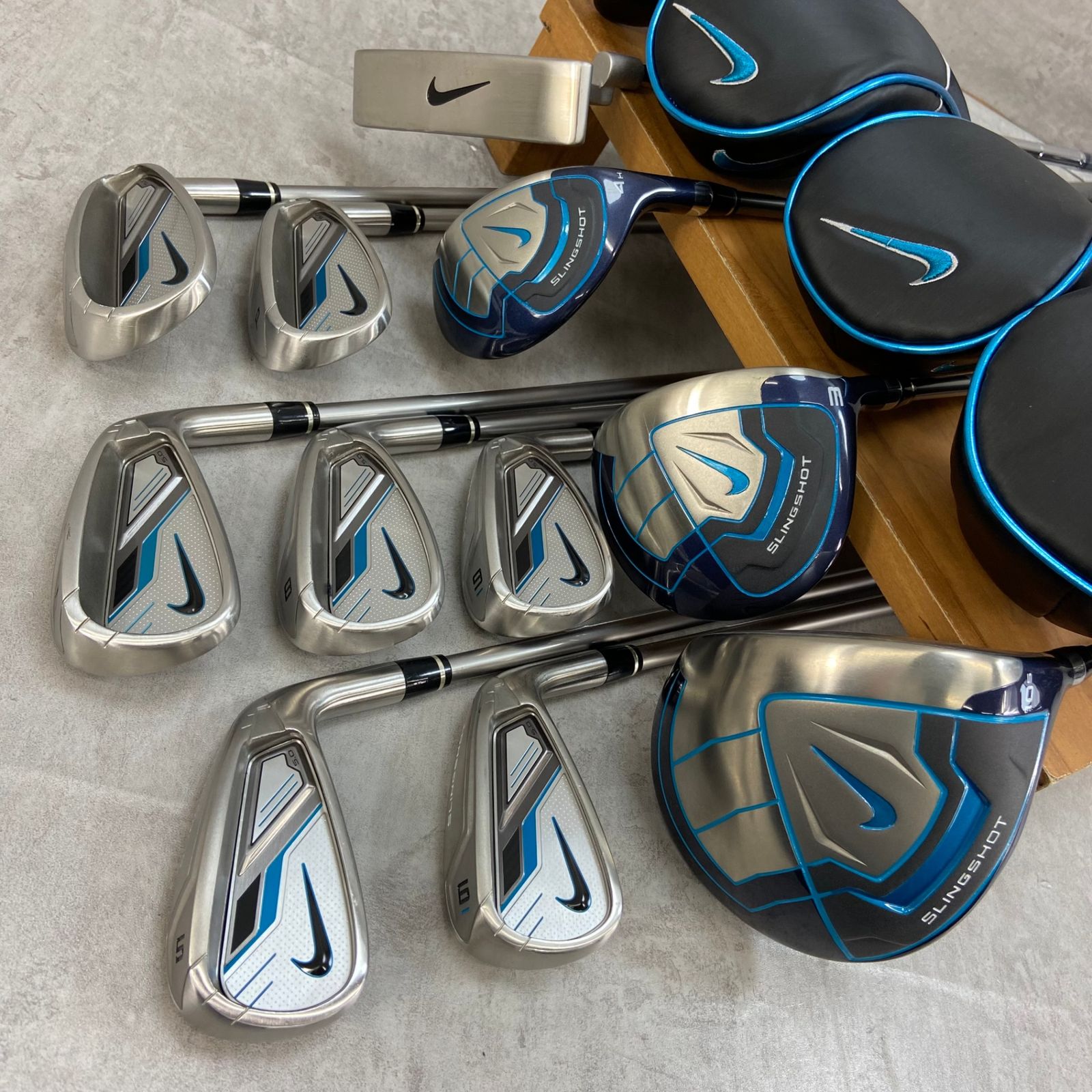ナイキ スリングショット メンズゴルフ クラブセット 11本 SR相当 右