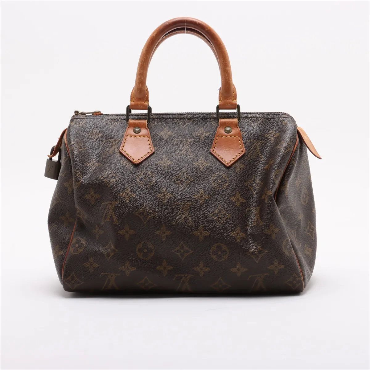 美品 ルイヴィトン モノグラム スピーディ25 M41528 レザー