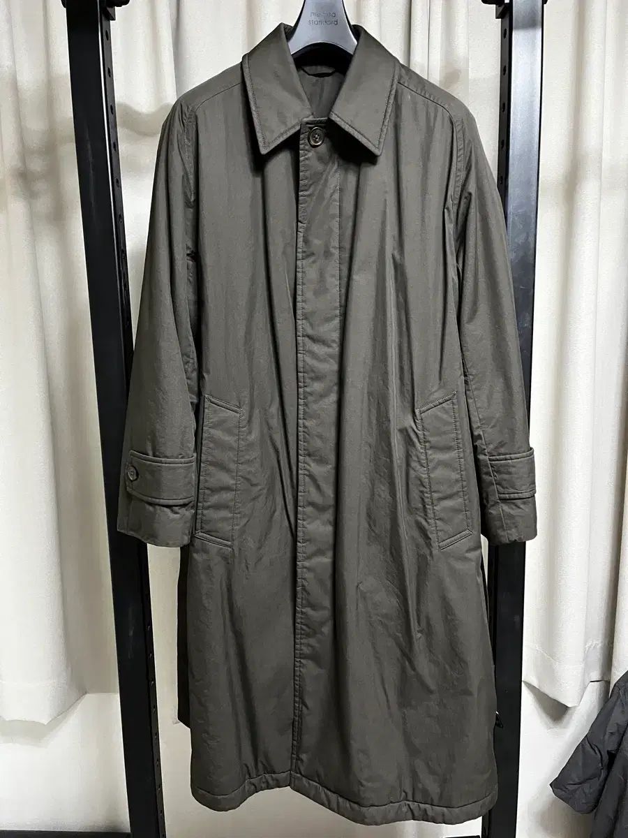 ユニクロ U パデッド シングル ブレスト コート