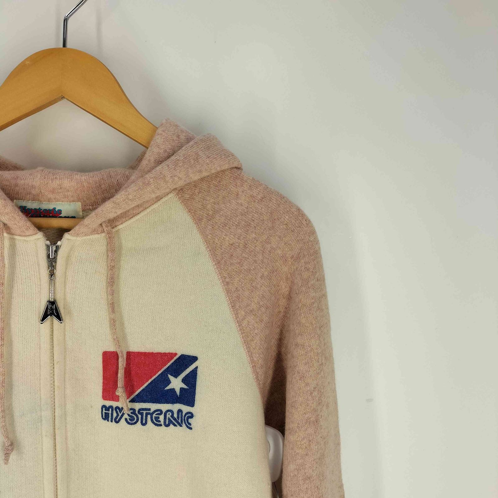 ヒステリックグラマー HYSTERIC GLAMOUR 90-2000s ラメプリント ニット