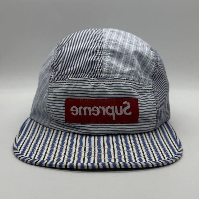 Supreme 12 ss COMME des GARCONS SHIRT Camp Cap シュプリーム コムデギャルソンシャツキャンプキャップ