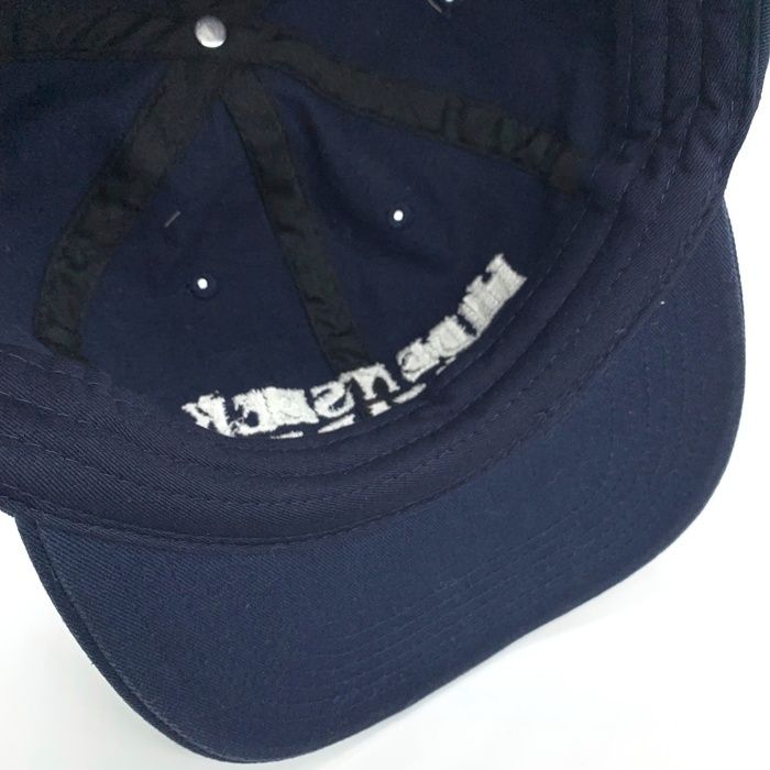 HideandSeek ハイドアンドシーク 刺繡 6パネルキャップ ネイビー