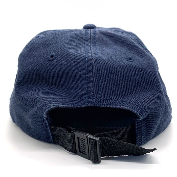 HideandSeek ハイドアンドシーク 刺繡 6パネルキャップ ネイビー