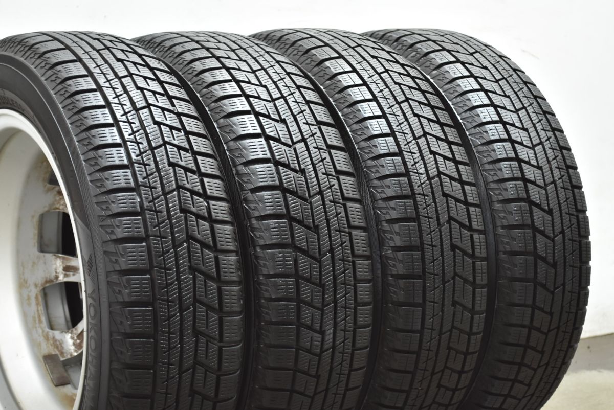 2024年製 バリ溝】WEDS JOKER 14in 4.5J +45 PCD100 ヨコハマ IG60 155