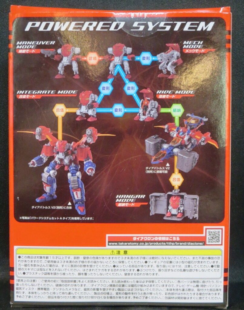 タカラトミー パワードシステムセット A&Bタイプ 宇宙海兵隊Ver DA05