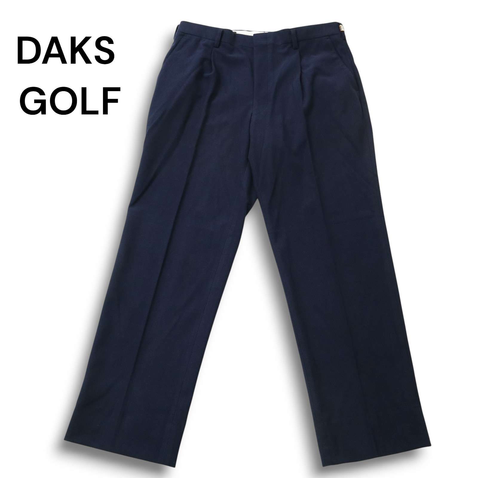 美品】DAKS GOLF ダックス ゴルフ 秋冬☆ スラックス パンツ Sz.91