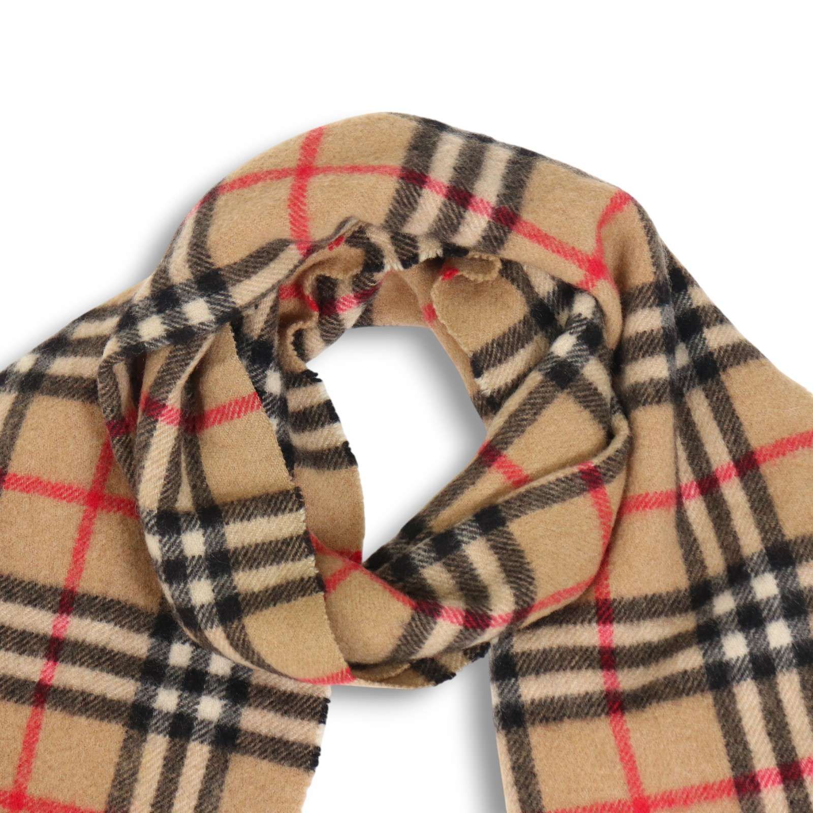 英国製☆ Burberrys バーバリー 秋冬 カシミヤ100%☆ ノバチェック