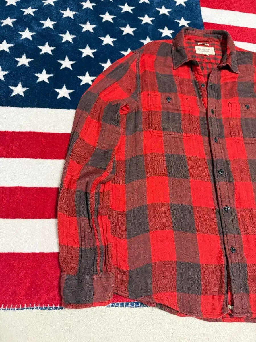 ポロ デニムアンドサプライ バッファロー チェックシャツ フランネルシャツ POLO